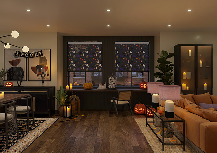 Fright Night, Halloween - Roller Blind - Image 5